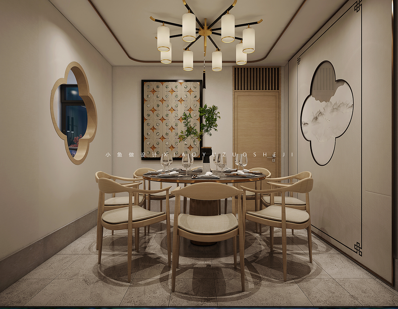 中式小餐馆设计案例