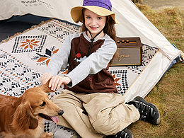 和小狗一起露營啦。。。。