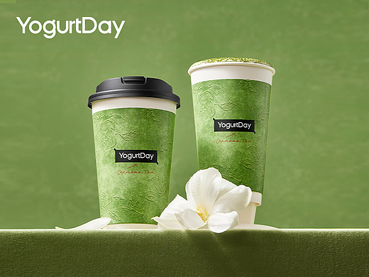 YogurtDay丨酸奶云顶茶产品视觉 #饮品拍摄