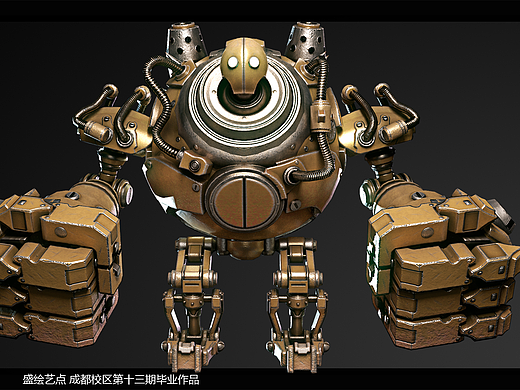盛绘艺点 学员3D建模作品03
