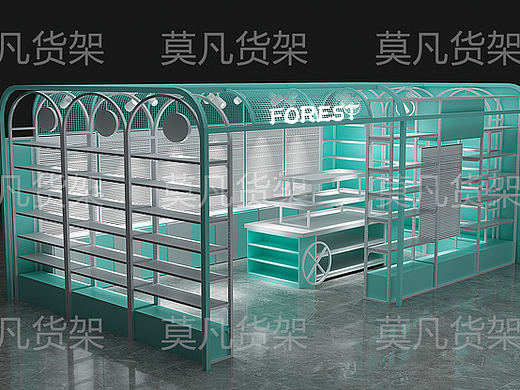 金华文创店文具展示柜价格行情-莫凡货架生活用品货架