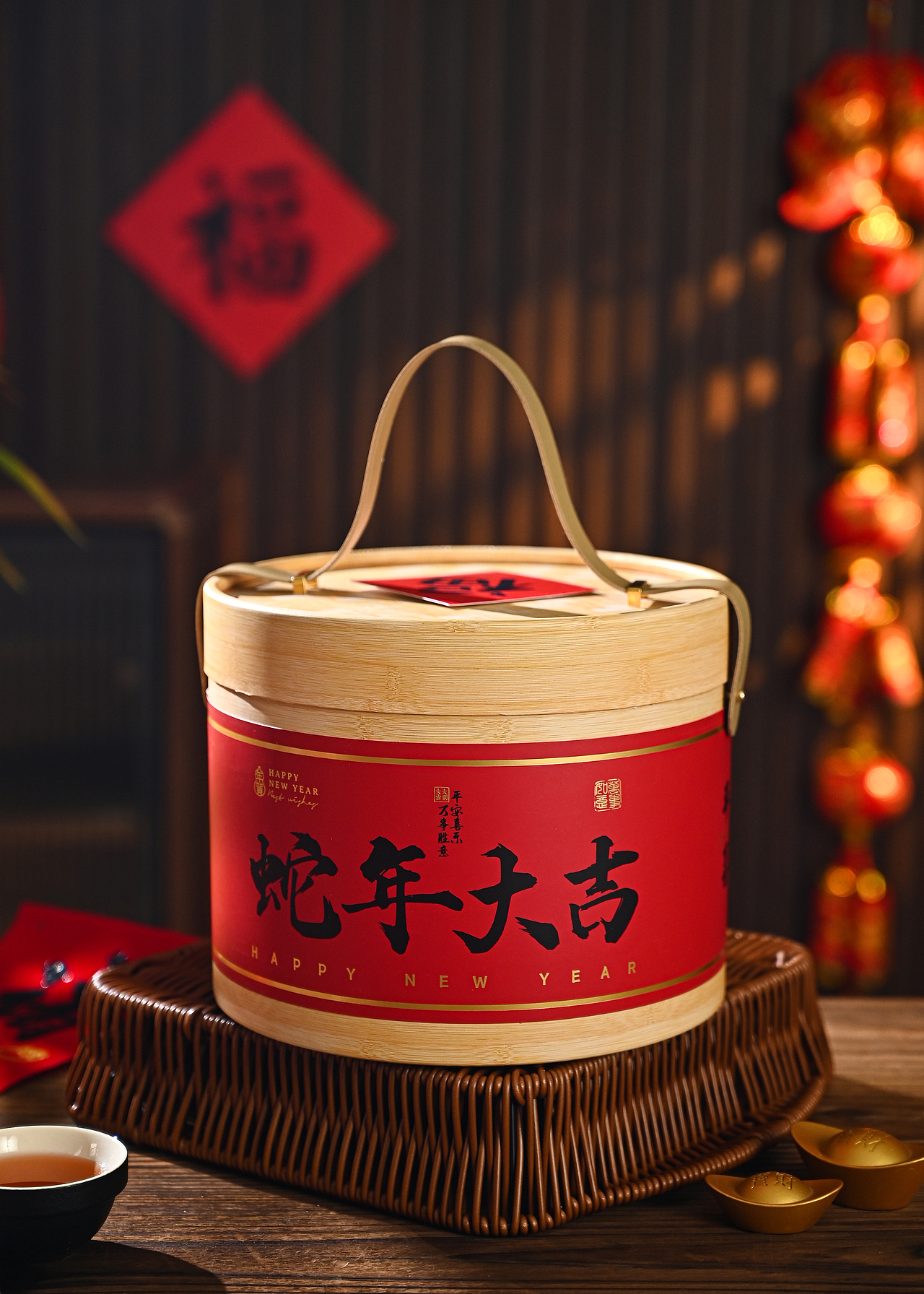 年货拍摄 红红火火氛围感