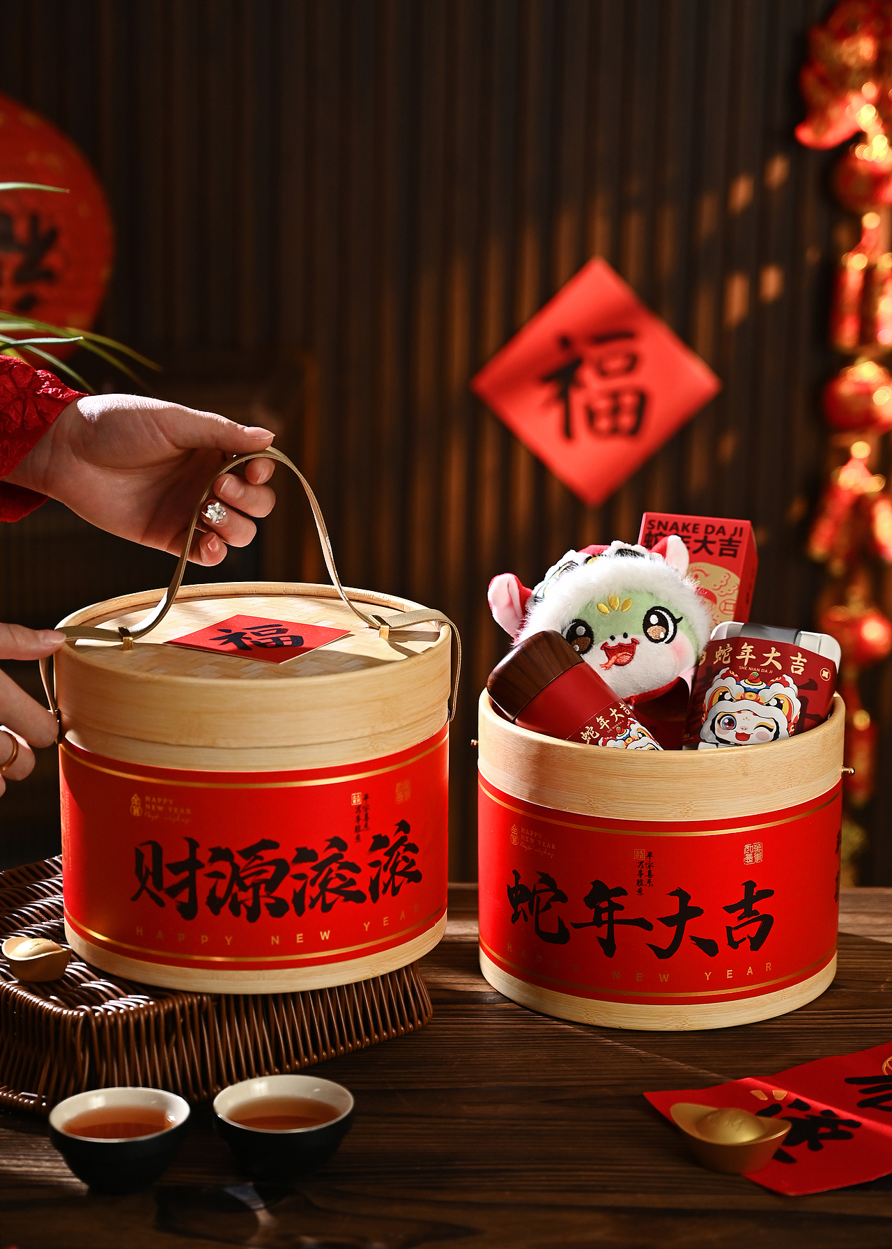 年货拍摄 红红火火氛围感