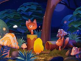 我也是做完小狐狸动画的人了