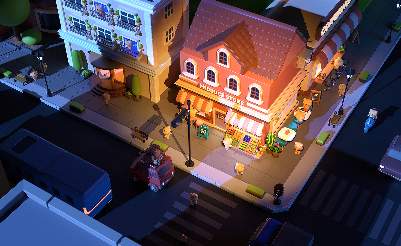 三維實(shí)踐（圖ZMzg3MzQ4NjQ4） - 場景 - 站酷設(shè)計(jì)師九色鹿紫原創(chuàng)素材 - 站酷ZCOOL