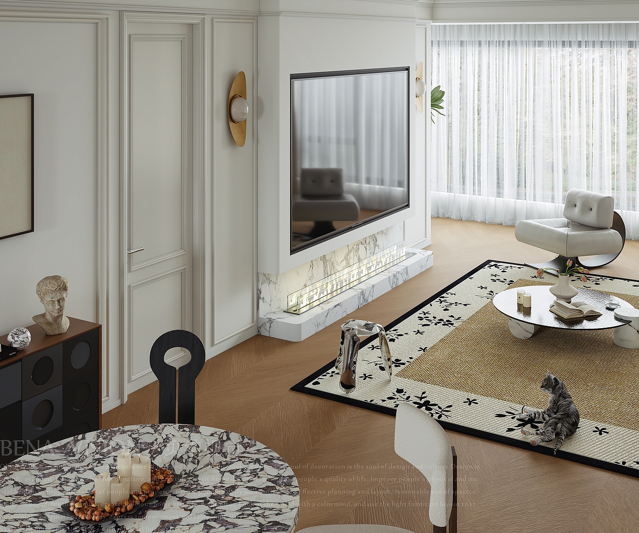 现代 | 法式（图ZMzg3MzUwMDg0） - 家装设计 - 站酷设计师贝纳丨VISION原创素材 - 站酷ZCOOL