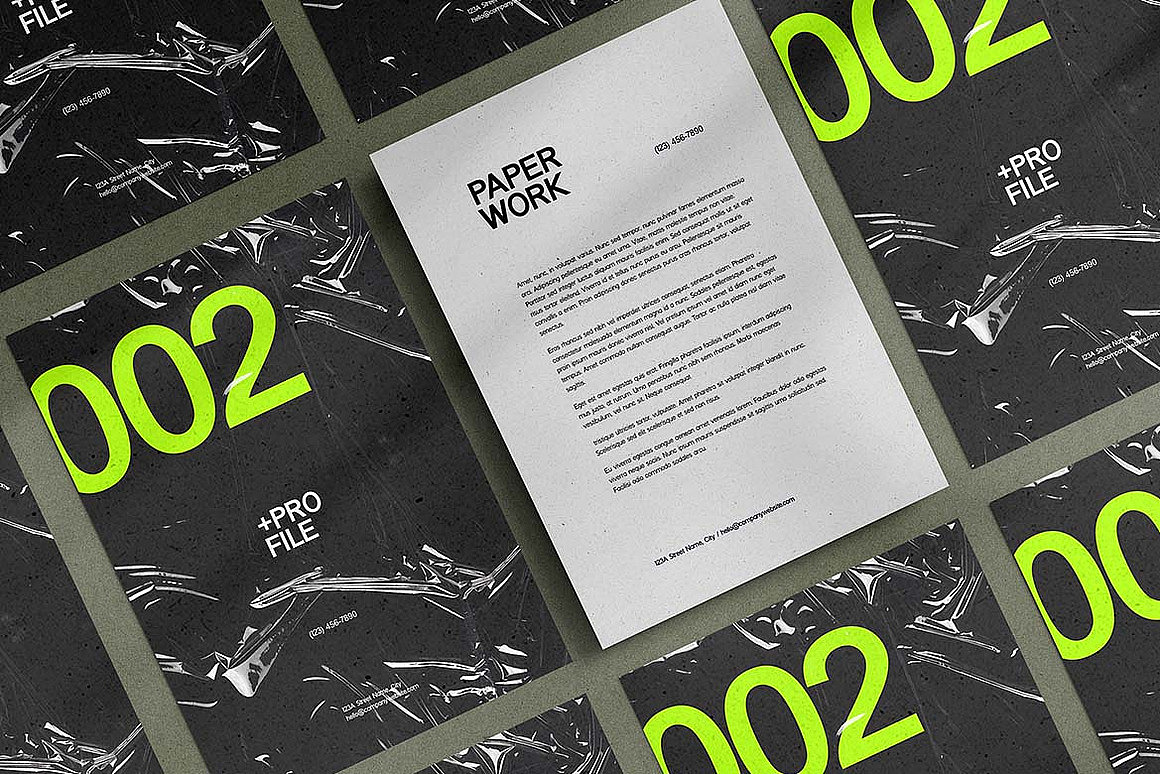 9款现代优雅时尚画册海报封面标题无衬线英文字体家族