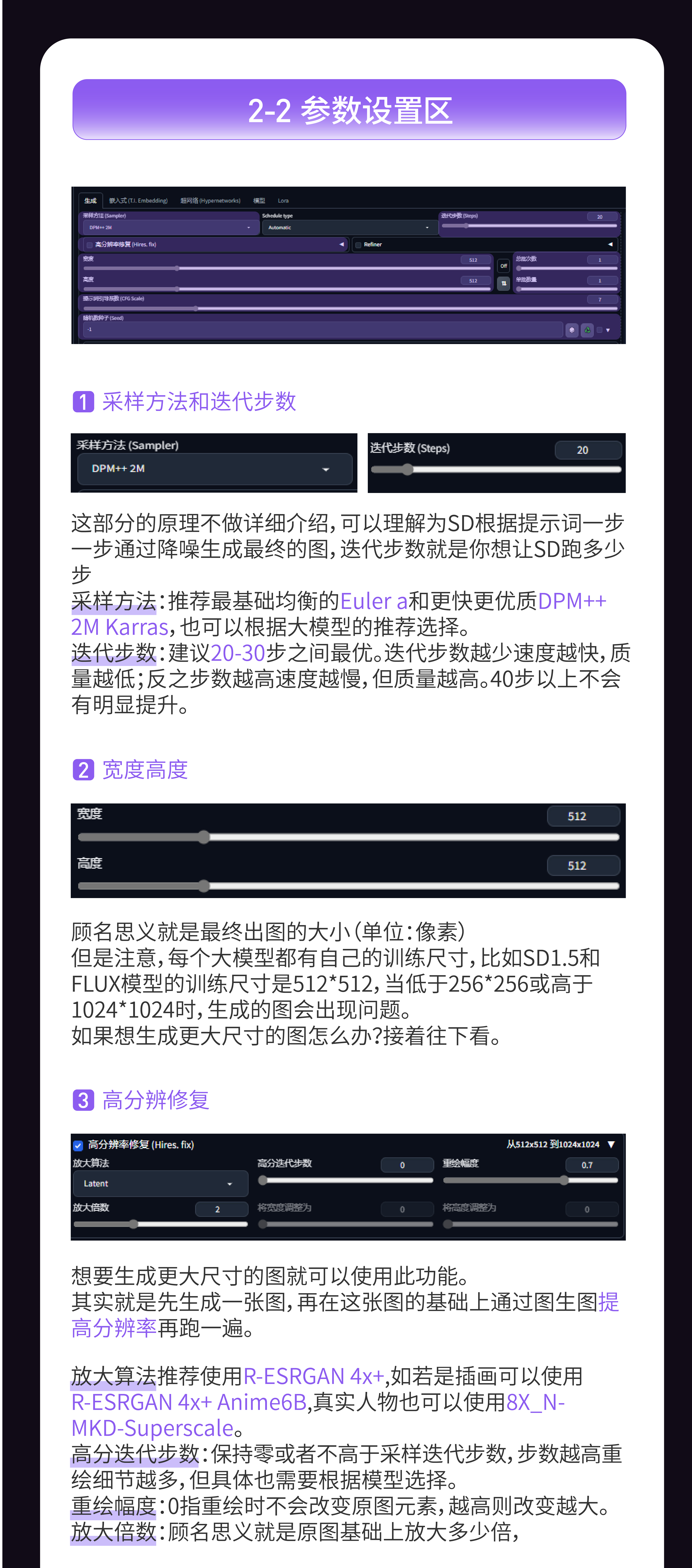 白话说-通俗易懂的SD基础教程(stable diffusion)(LiblibAI)