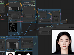 COMFYUI人像換臉workflow搭建