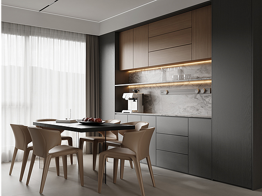 暖色系家装全屋