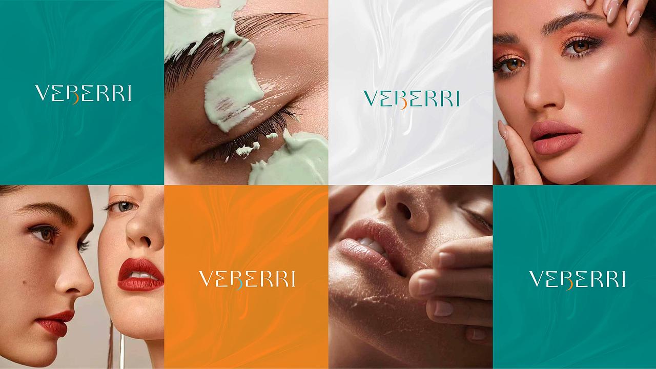 JINGY STUDIO✖VERERRI｜悦碧薇美妆护肤品牌LOGO设计