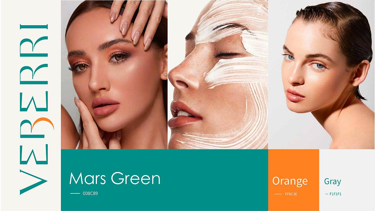 JINGY STUDIO✖VERERRI｜悦碧薇美妆护肤品牌LOGO设计