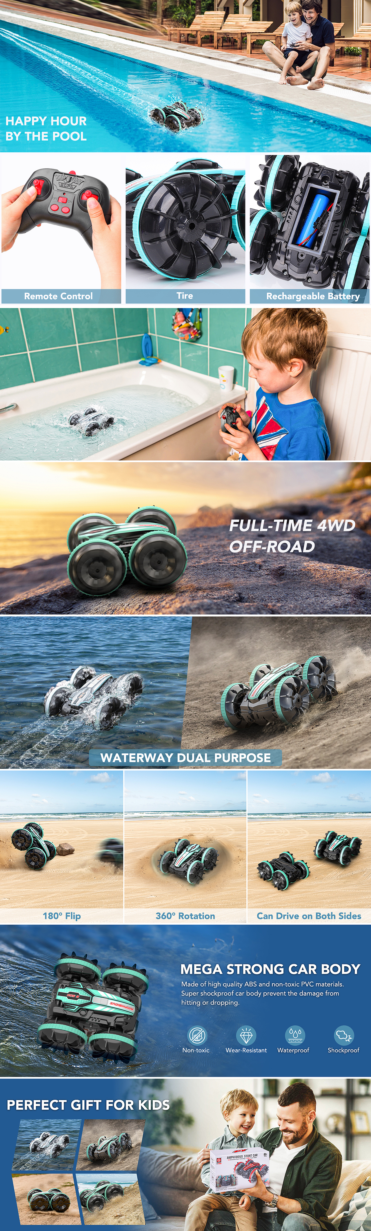 亚马逊水上玩具车