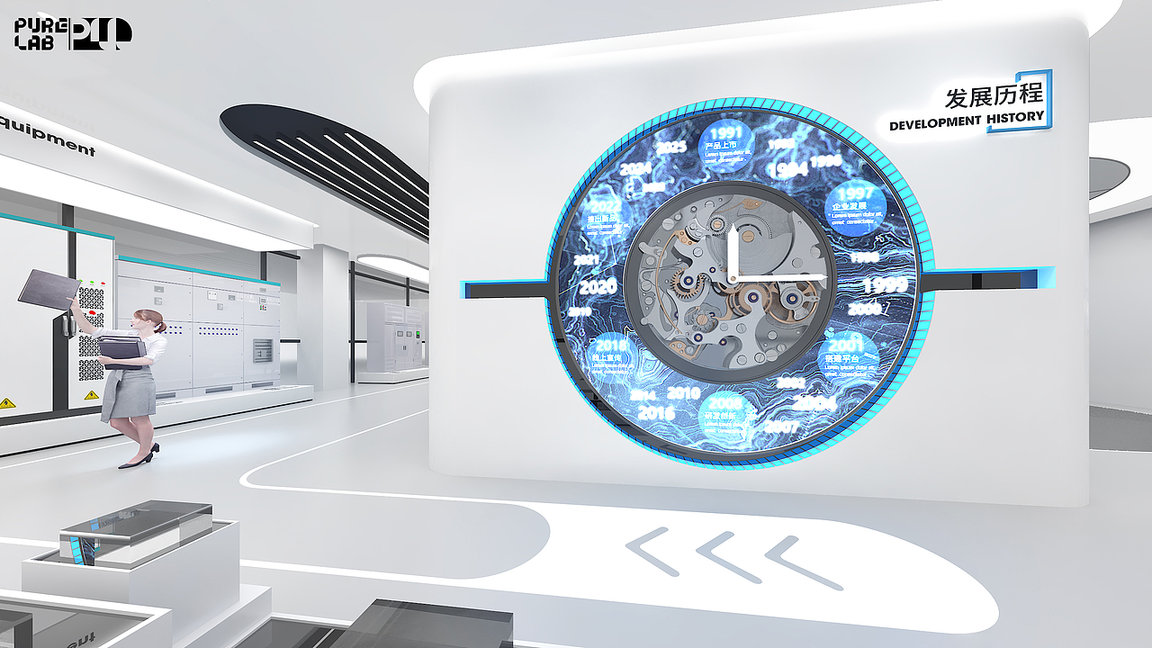 一个很可惜的企业展厅（图ZMzg3Mzc3NjY0） - 展陈设计 - 站酷设计师TOUCH拓设空间原创素材 - 站酷ZCOOL