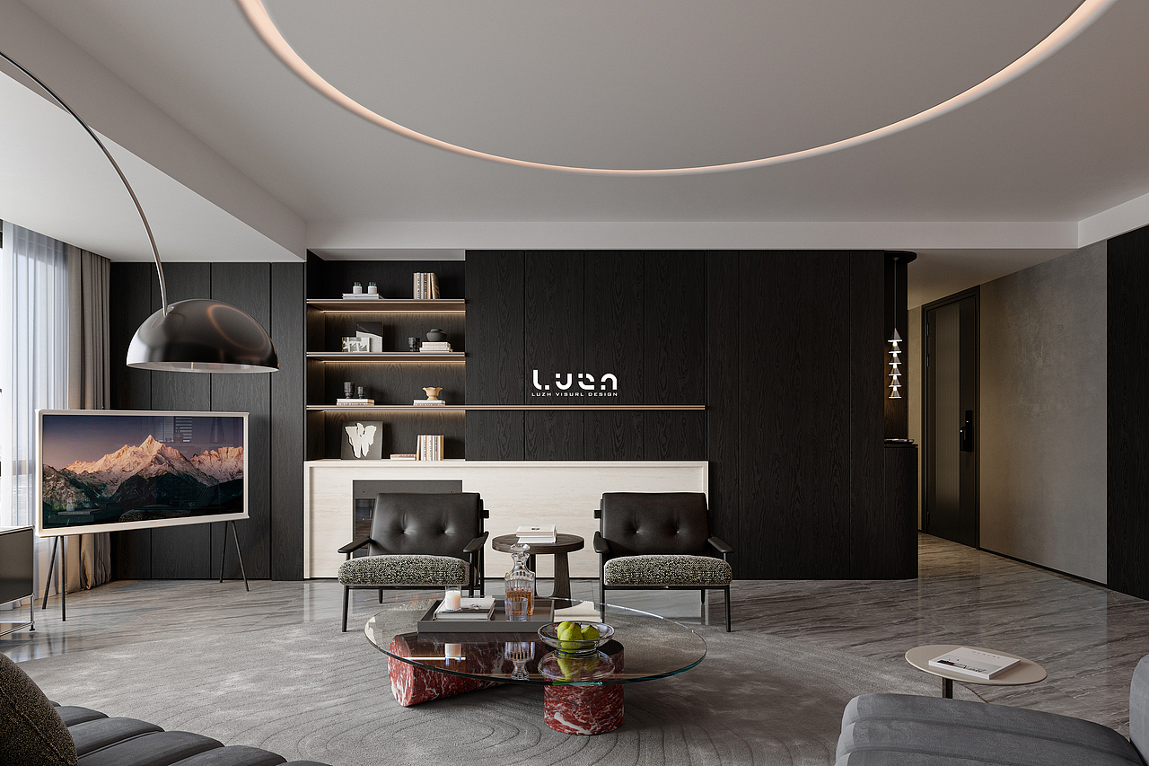 新渲-暗黑（图ZMzg3Mzc4MzU2） - 家装设计 - 站酷设计师斯外奇原创素材 - 站酷ZCOOL