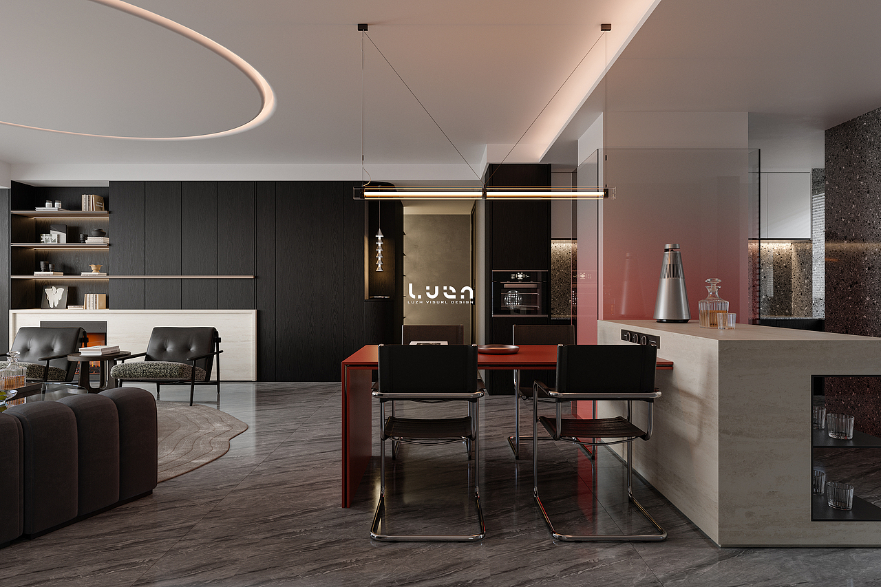 新渲-暗黑（图ZMzg3Mzc4MzUy） - 家装设计 - 站酷设计师斯外奇原创素材 - 站酷ZCOOL