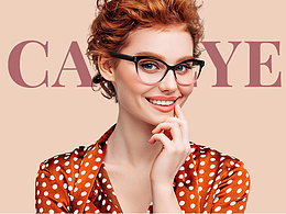 女士貓眼眼鏡