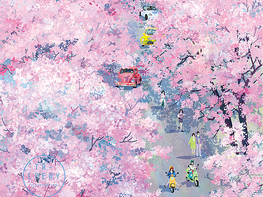 春风浮花