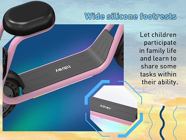 hiboy Q2 Lite 儿童款 亚马逊 主图 a+ 粉色