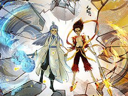 【月球同人】哪吒2之魔童闹海同人插画贺图