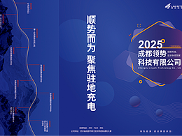主题：新能源充电桩三折页