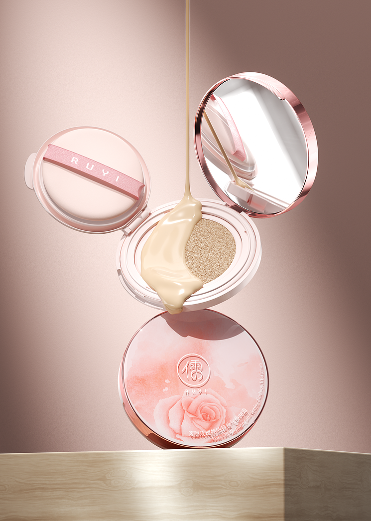 美妆渲染日常（渲染直出5）（图ZMzg3MzkwNzU2） - 产品 - 站酷设计师杨先生c4d原创素材 - 站酷ZCOOL