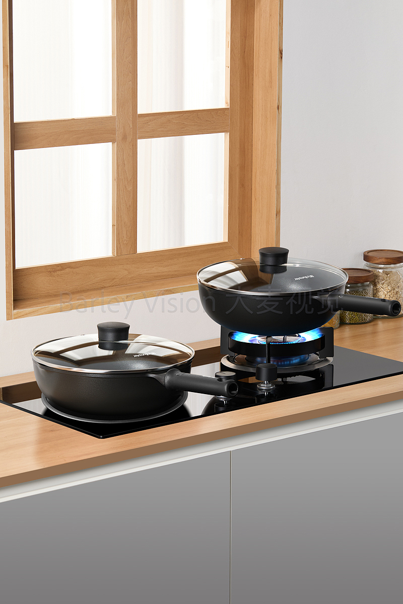 九阳锅具拍摄案例/大麦摄影/电商全案制作