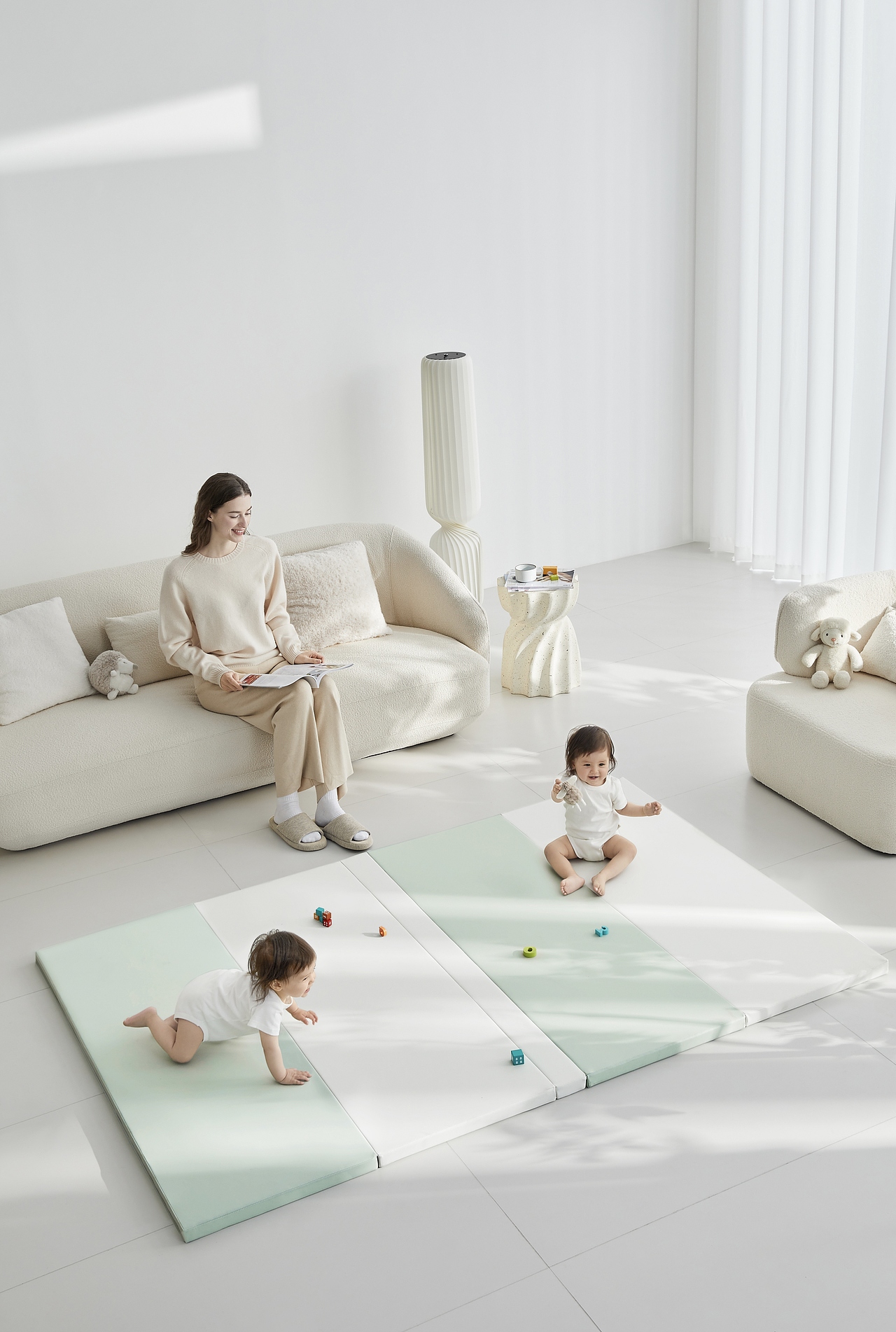 守护每一步探索|Babycare爬行垫与围栏拍摄作品