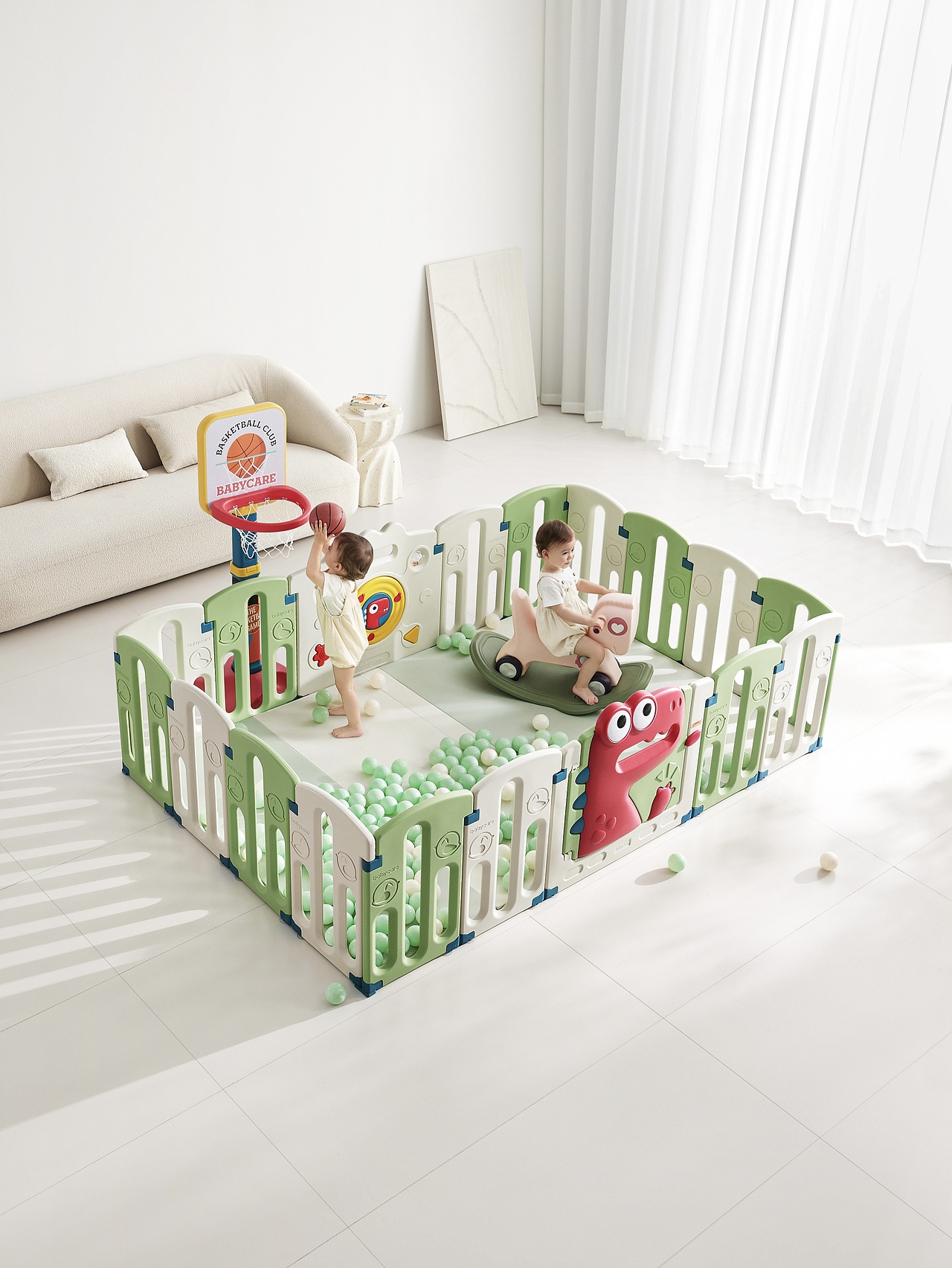 守护每一步探索|Babycare爬行垫与围栏拍摄作品