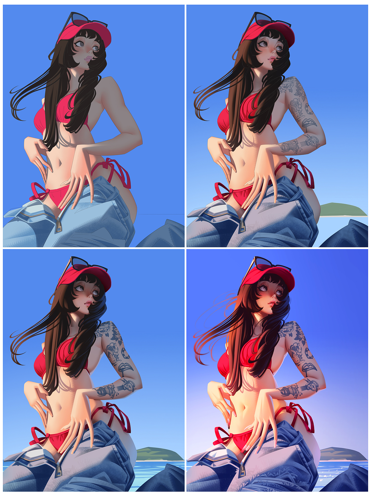 RED❤️GIRL（图ZMzg3NDA0NTUy） - 创作习作 - 站酷设计师Tatooine1986原创素材 - 站酷ZCOOL