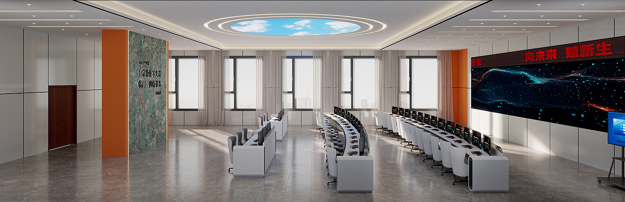 智能指挥室设计（图ZMzg3NDIwMDU2） - 其他空间 - 站酷设计师大鱼品牌原创素材 - 站酷ZCOOL