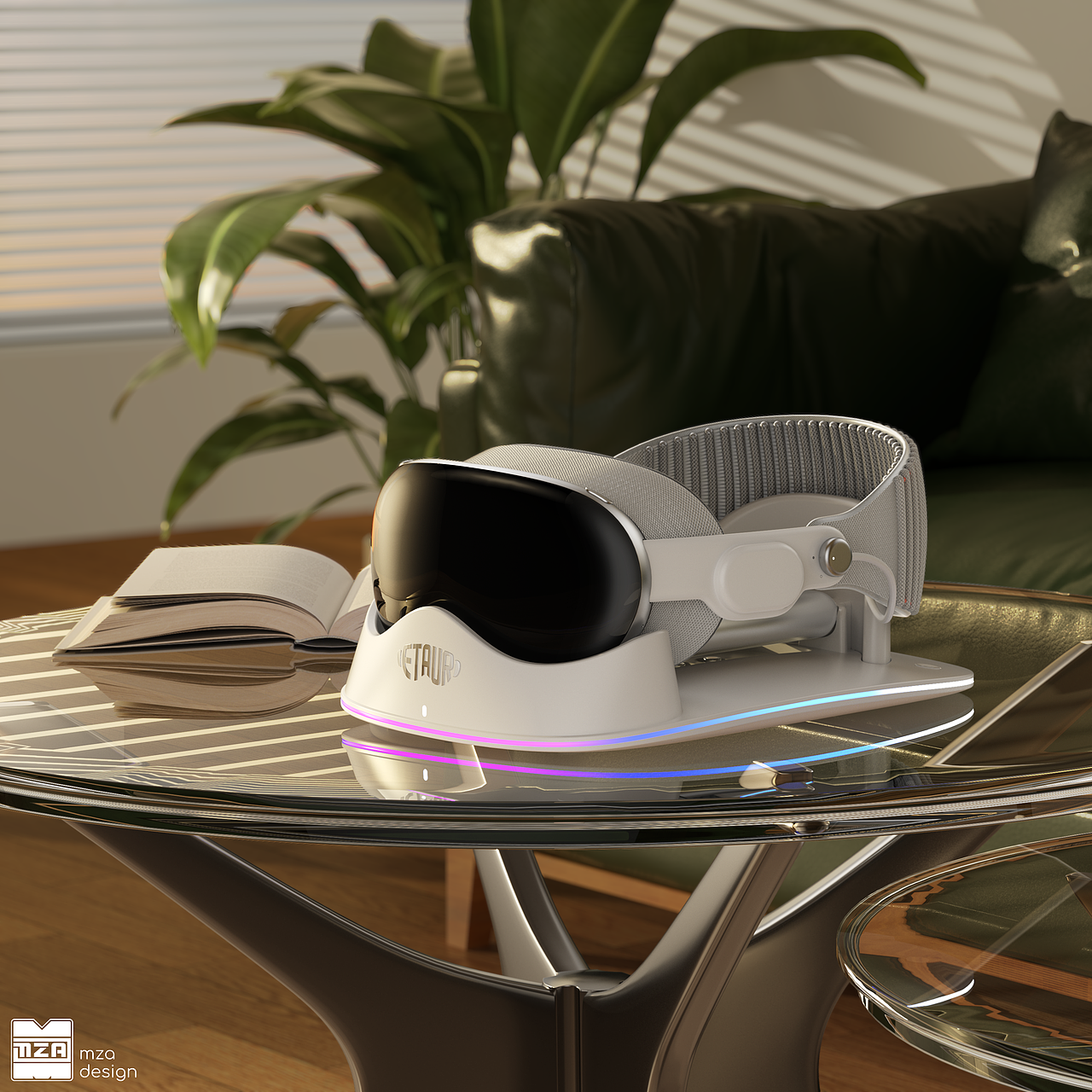 Vision Pro充电底座 渲染