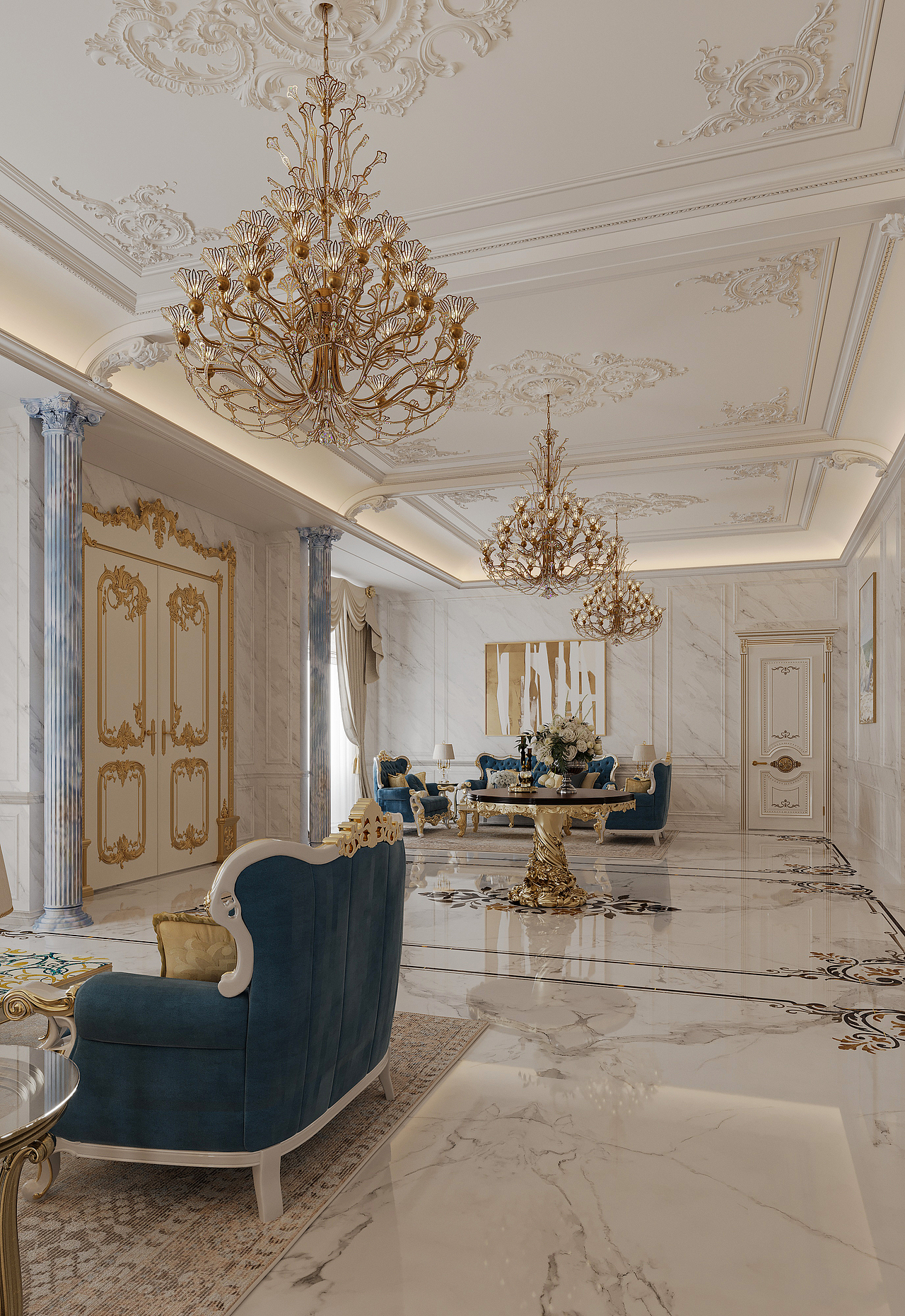 印度客户私宅（图ZMzg3NDIzNDY4） - 家装设计 - 站酷设计师空间表现师_Alan原创素材 - 站酷ZCOOL