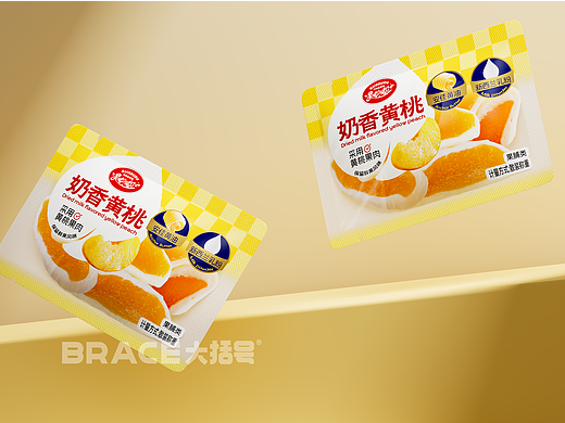 水果干包装设计 零食包装 休闲食品包装 水果蜜饯包装