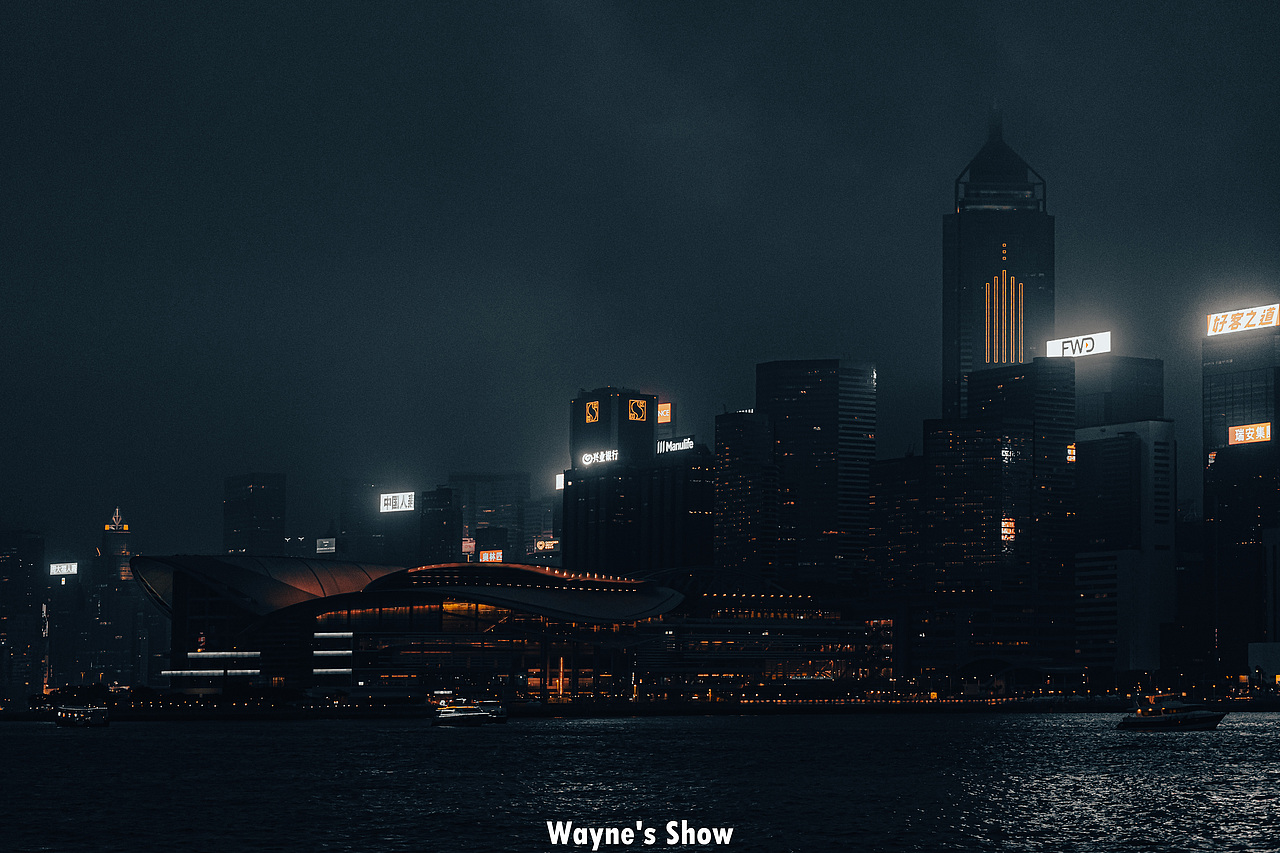 香港维多利亚湾-天星小轮