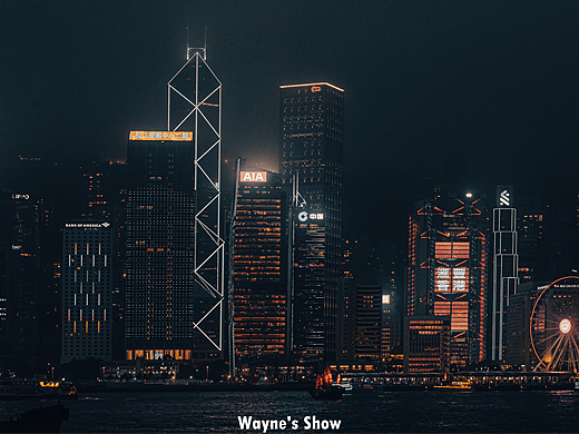 香港维多利亚湾-天星小轮