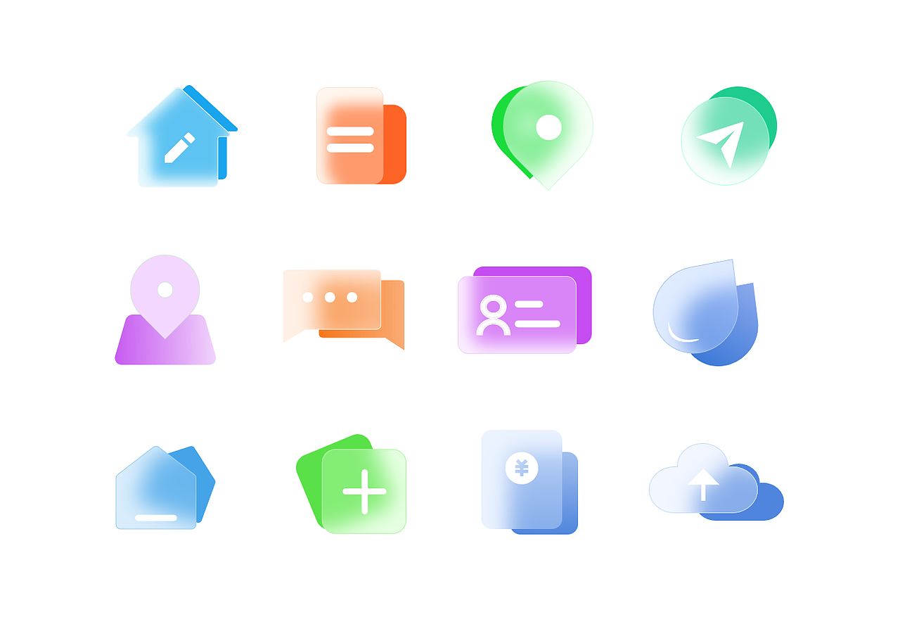 UI设计图标临摹（图ZMzg3NDQyNTQ0） - 图标 - 站酷设计师简逸绘梦原创素材 - 站酷ZCOOL