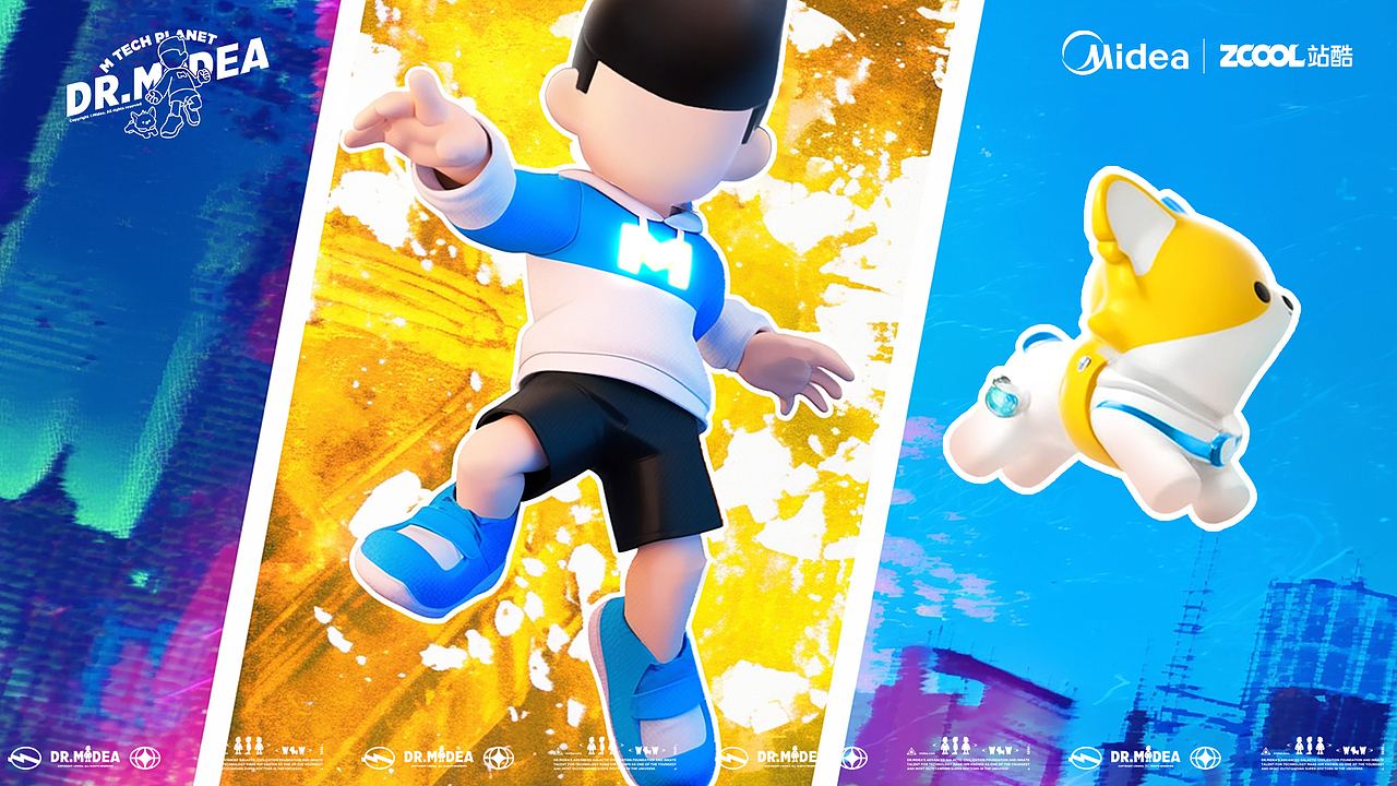 爆改计划|M博的平行宇宙（图ZMzg3NDUxMTc2） - IP形象 - 站酷设计师BACKSON原创素材 - 站酷ZCOOL