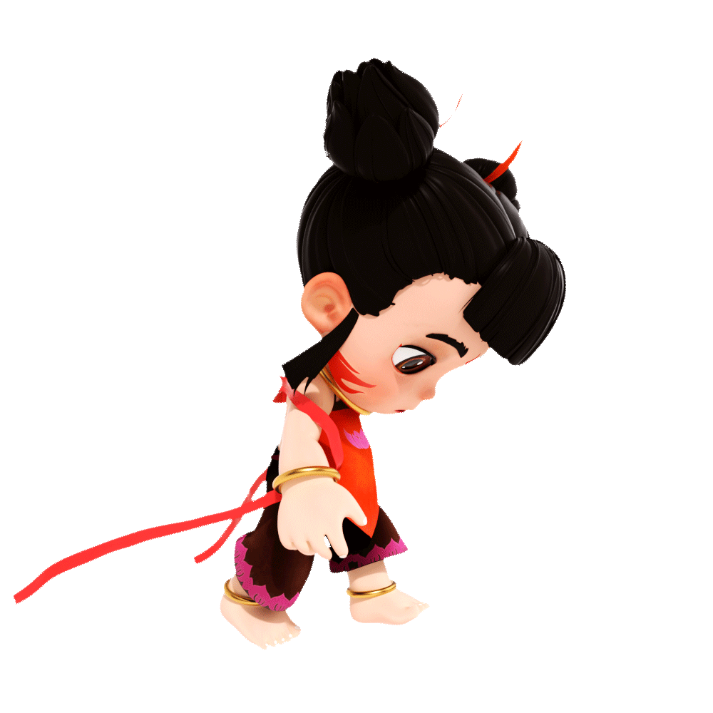 哪吒三维表情包 | 3D表情包 | 萌趣三维表情包（图ZMzg3NDY1NDc2） - 网络表情 - 站酷设计师天梦星空原创素材 - 站酷ZCOOL