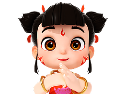 哪吒三维表情包 | 3D表情包 | 萌趣三维表情包