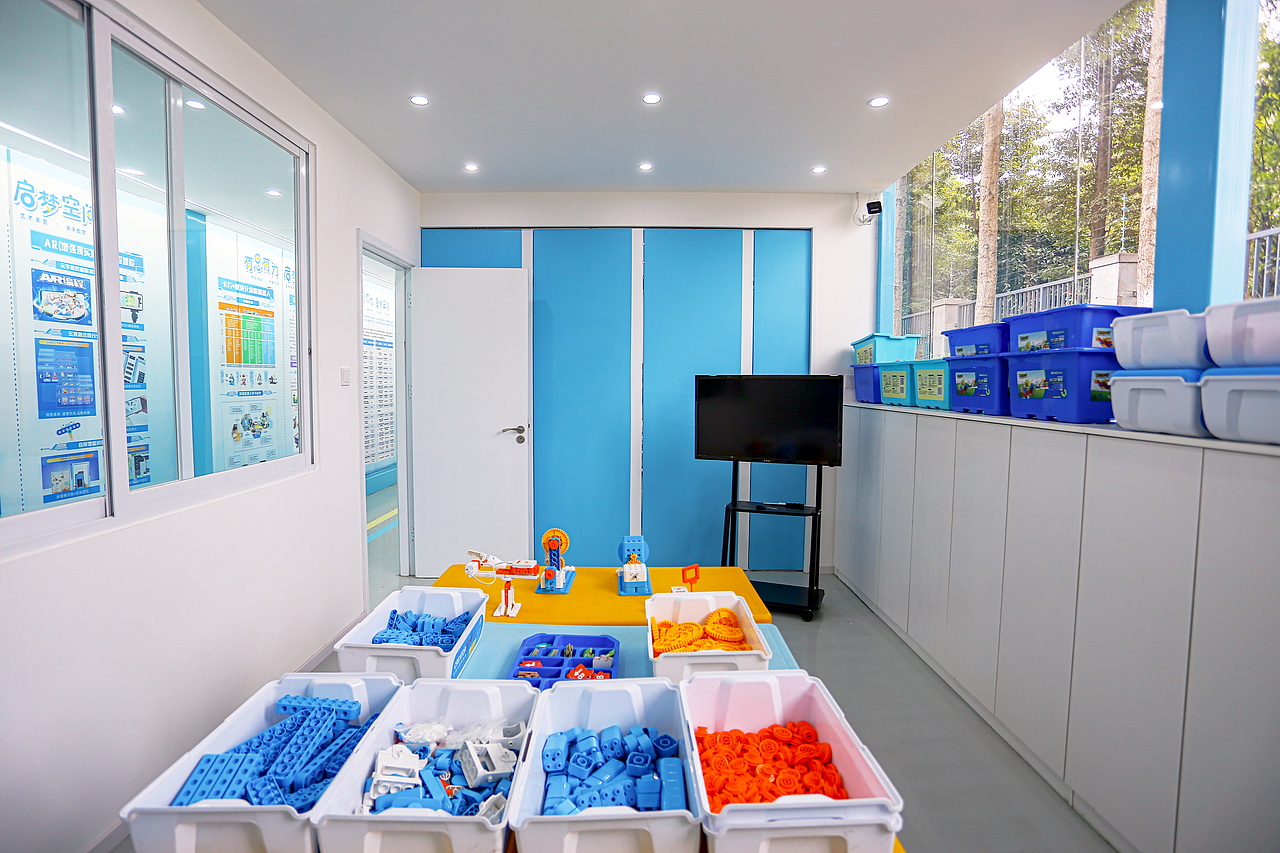 有思有为启梦空间教培机构完工案例（图ZMzg3NDcwNjg4） - 商业空间设计 - 站酷设计师设计师成爽原创素材 - 站酷ZCOOL