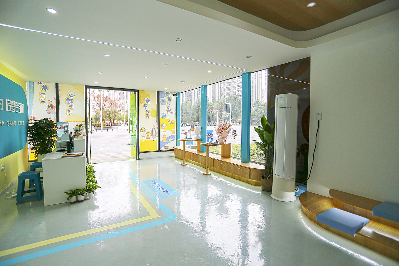 有思有为启梦空间教培机构完工案例（图ZMzg3NDcwNjIw） - 商业空间设计 - 站酷设计师设计师成爽原创素材 - 站酷ZCOOL