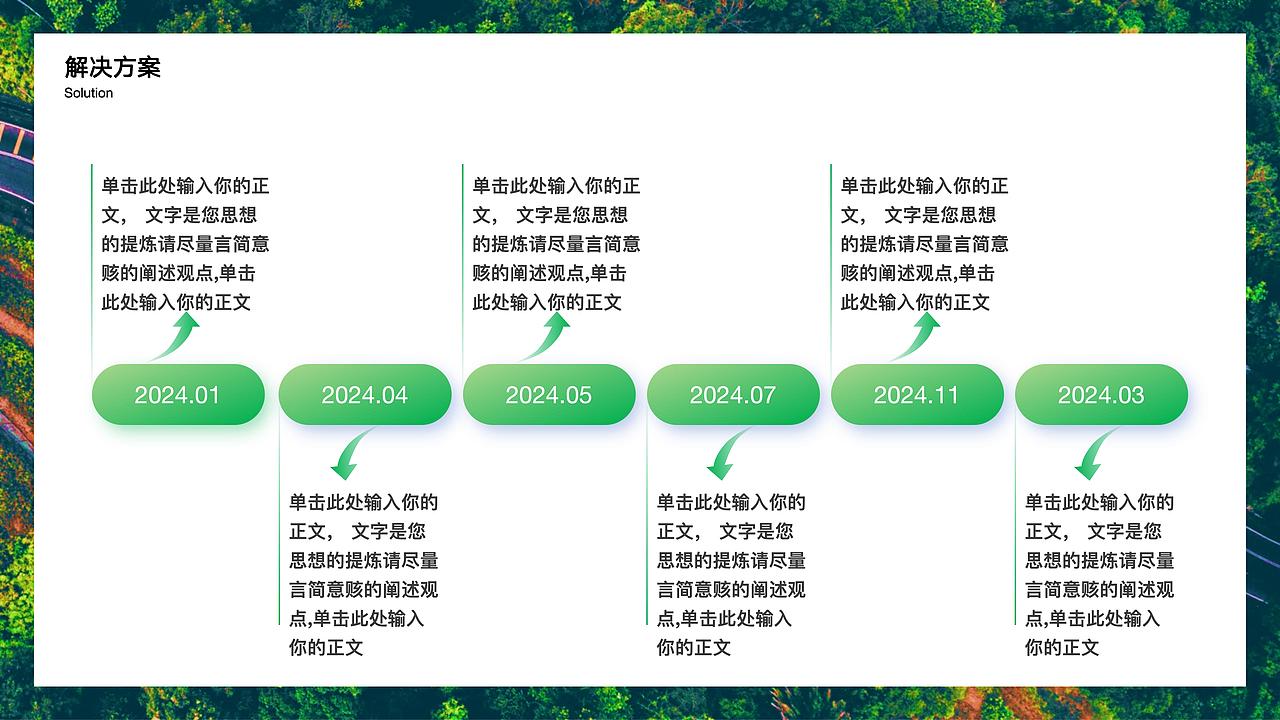 环保项目计划书案例分享:PPT设计理念