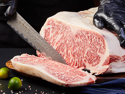 日料生鲜烧肉菜品拍摄