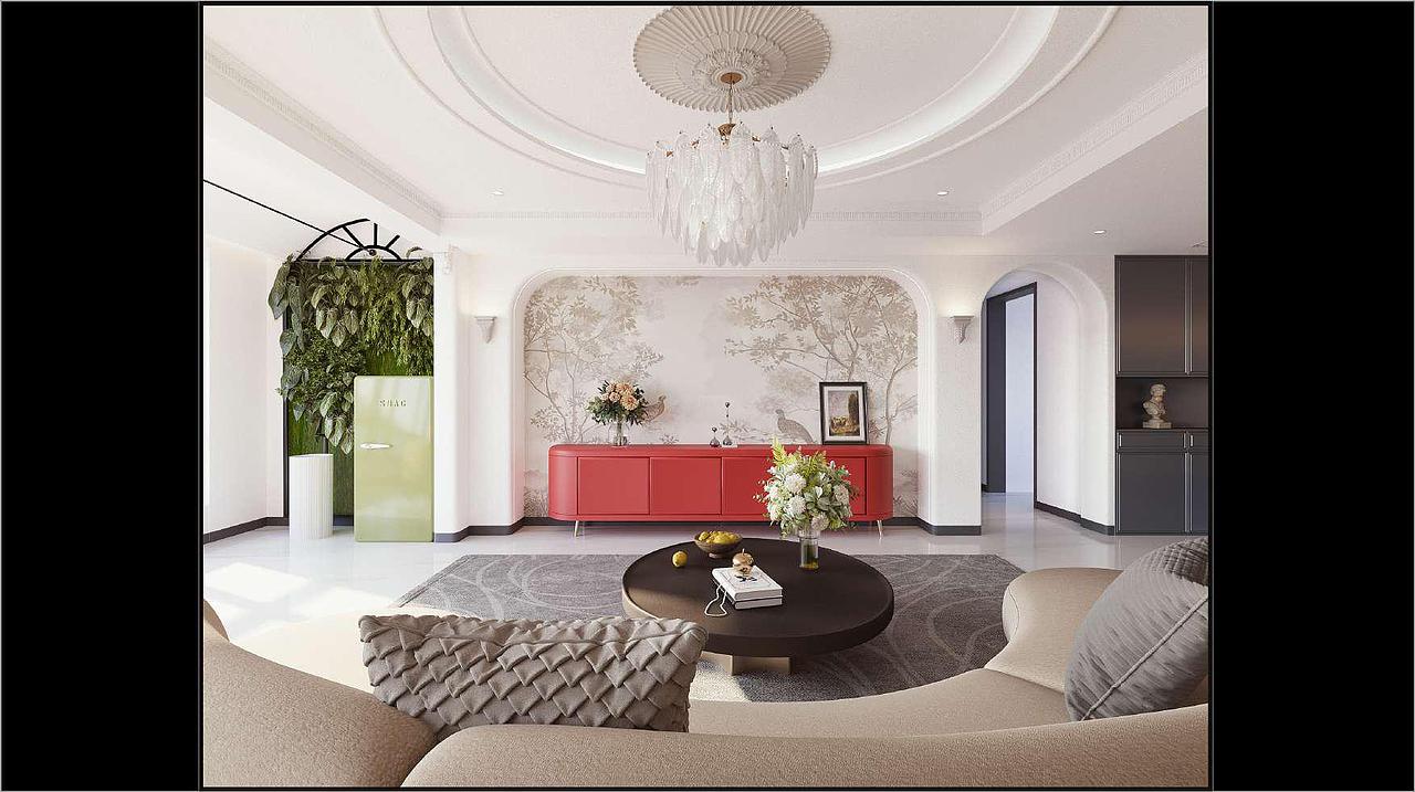 法式混搭（图ZMzg3NDc5NjE2） - 家装设计 - 站酷设计师半兽人代画养家原创素材 - 站酷ZCOOL