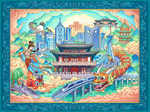 万象·潍坊 | 插画系列