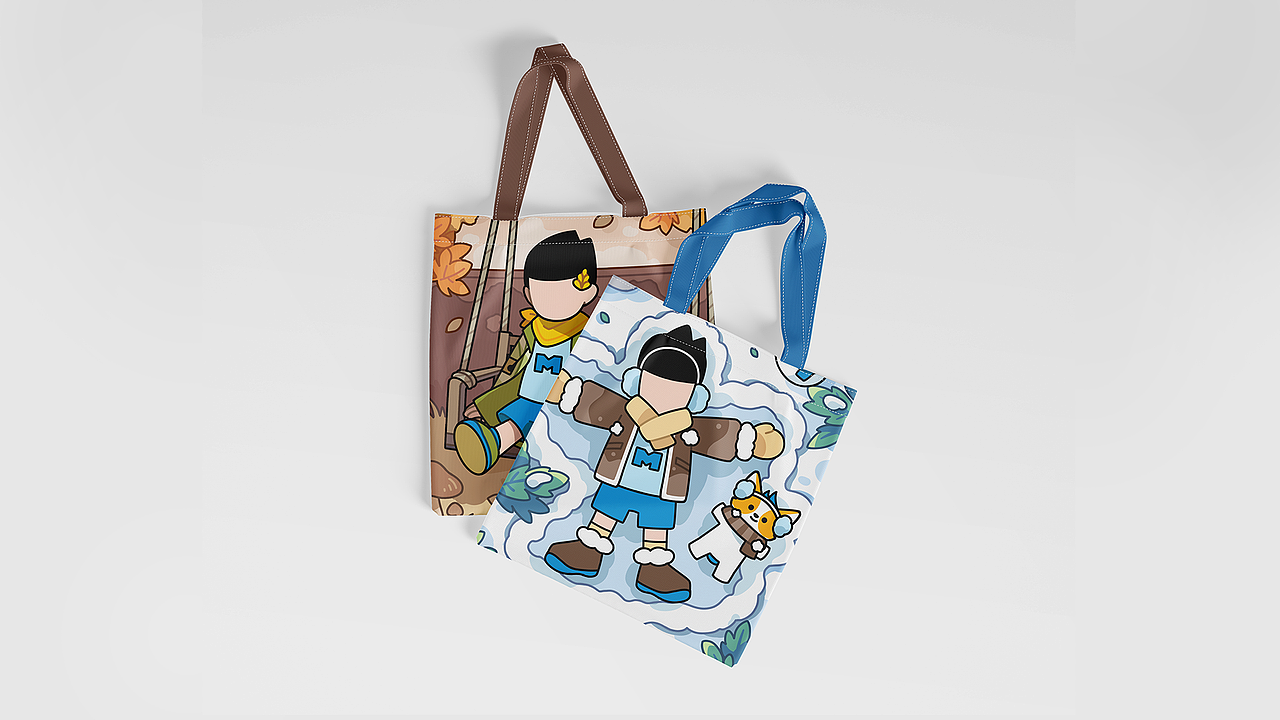 M博爆改计划｜四季予你（图ZMzg3NDg1MzI4） - IP形象 - 站酷设计师AROO_原创素材 - 站酷ZCOOL