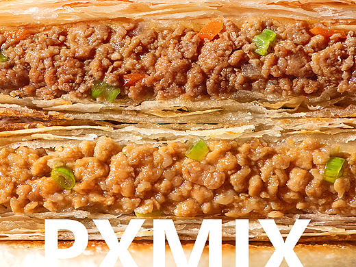 快消品摄影丨锋味派 馅饼 x 光影集 PXMIX