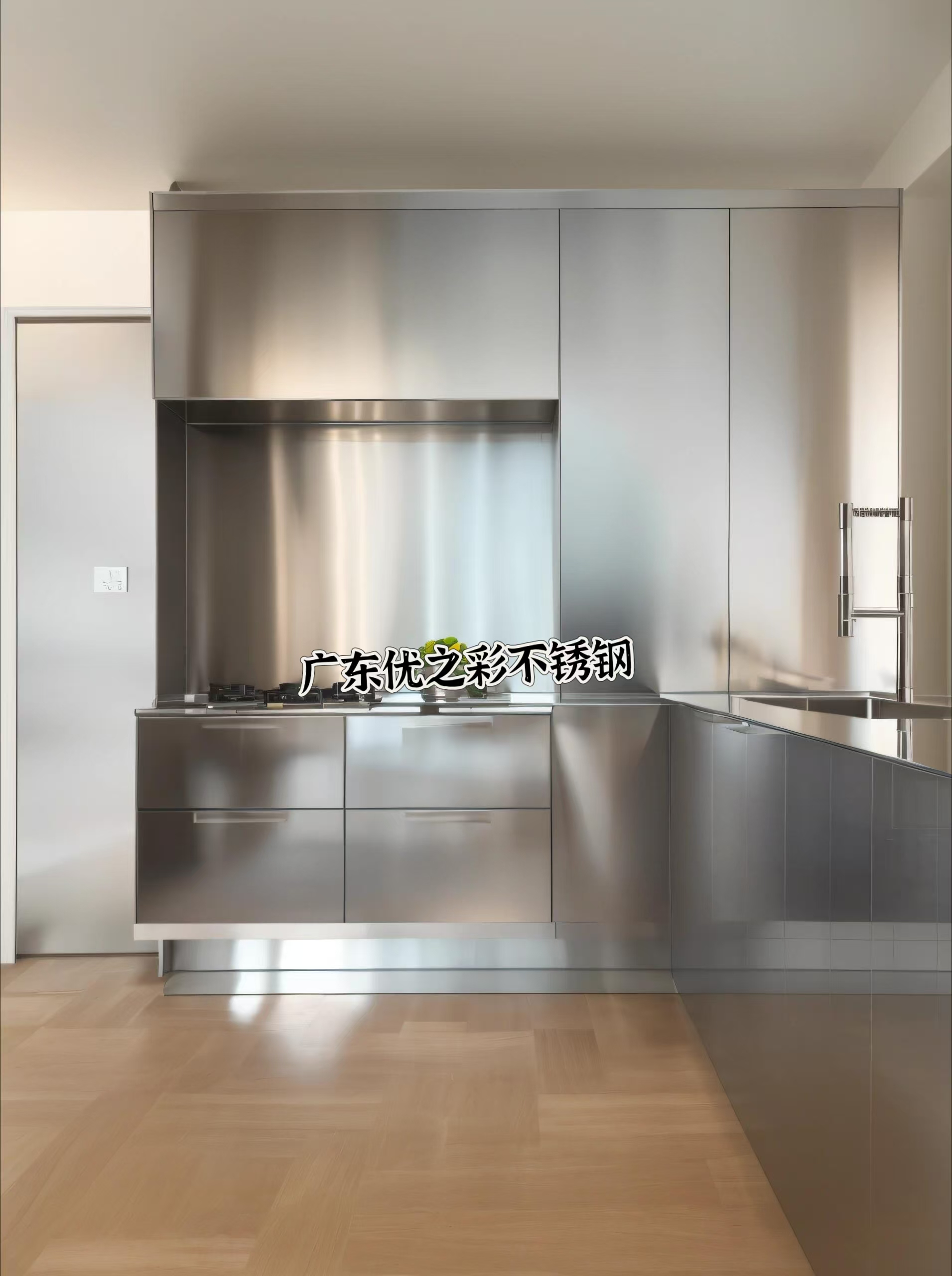 不锈钢橱柜：厨房装修的终极选择，让你一见倾心！（图ZMTUwNDcxNjA=） - 观点 - 站酷设计师优之采蜂窝厂家原创素材 - 站酷ZCOOL