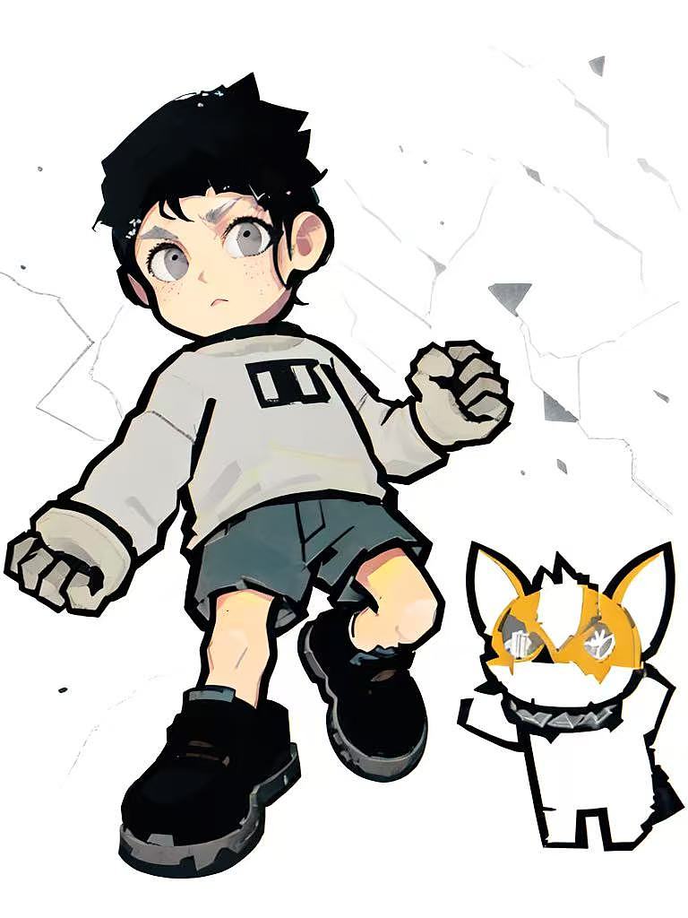 破次元！（图ZMzg3NTAwNzgw） - IP形象 - 站酷设计师EccoSKY原创素材 - 站酷ZCOOL